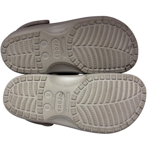 Preloved Crocs Baya Clog Lightweight Casual Size Mens 6, Womens 8 Cobblestone - Picture 6 of 7